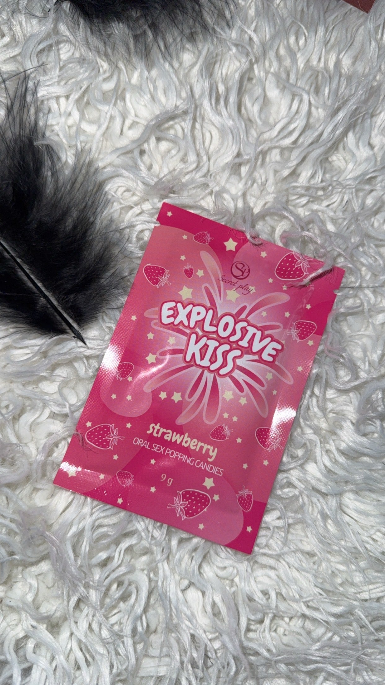 Bonbon pétillants fraise , menthe , pastèque